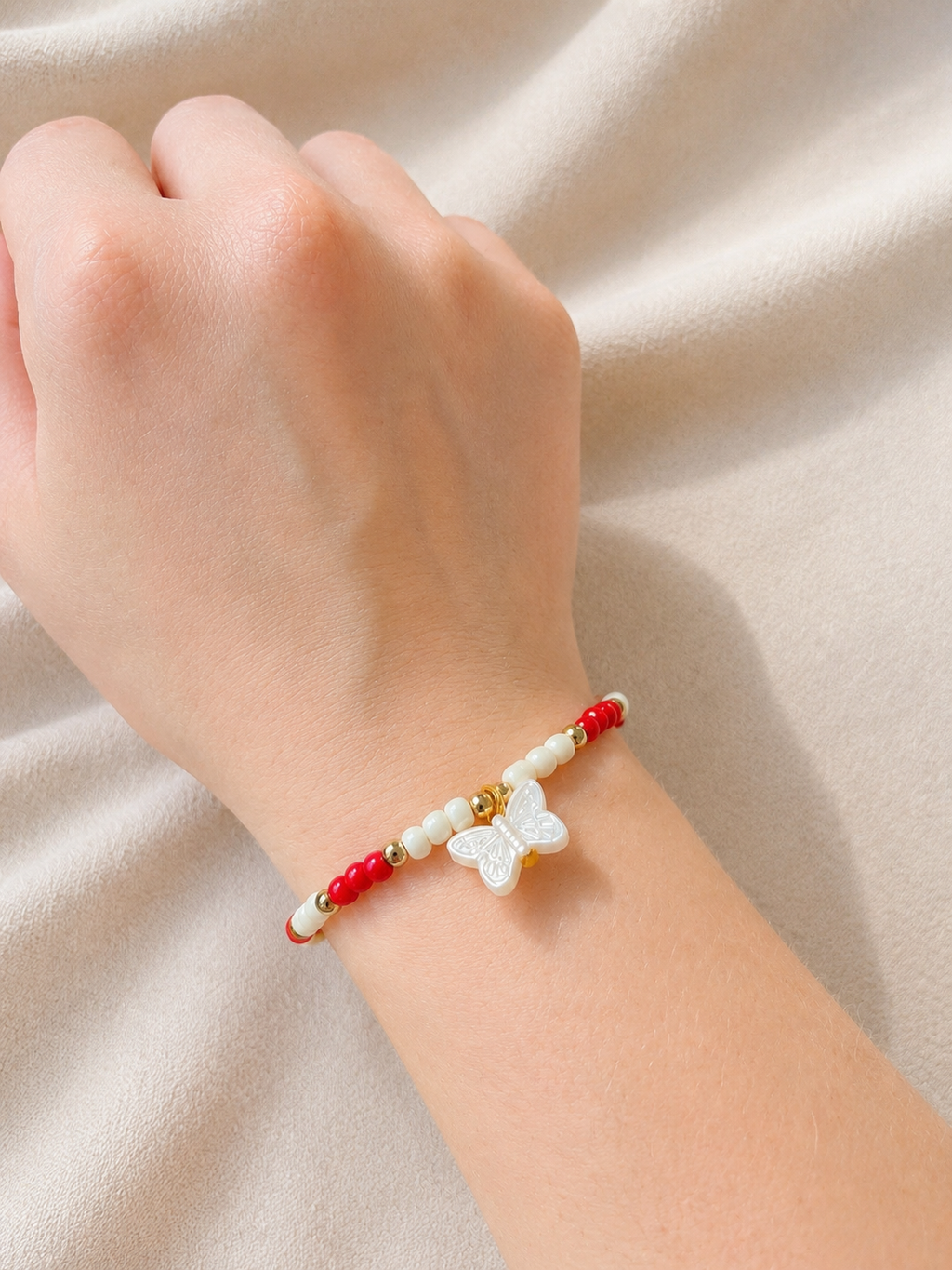 Bracelet Coquelicot