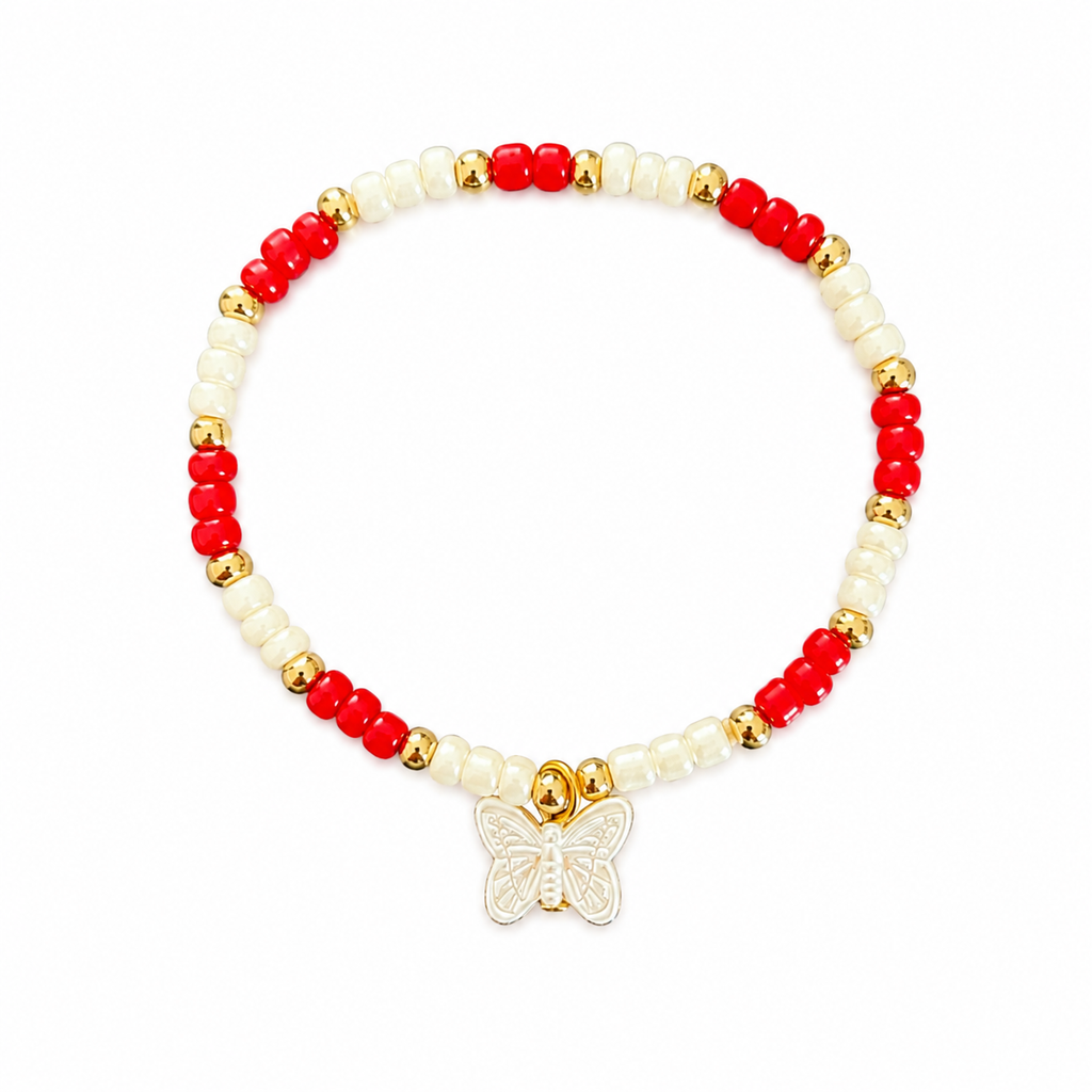 Bracelet Coquelicot